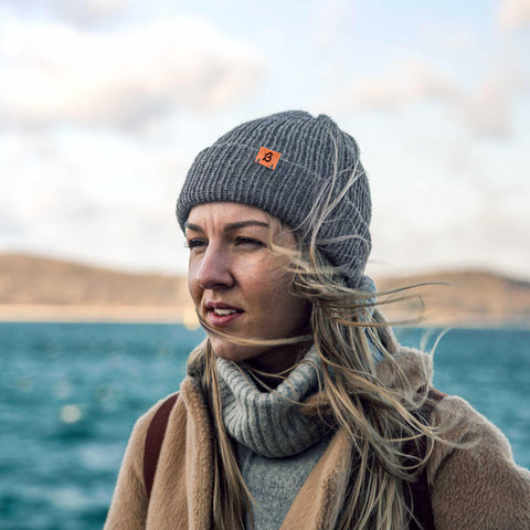 Hazel Brown Slack Fit Wooly Hat - BaileysBespoke