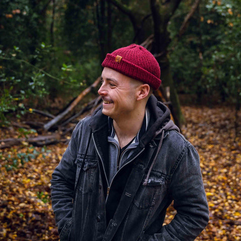 Hazel Brown Wooly Beanie Hat - BaileysBespoke
