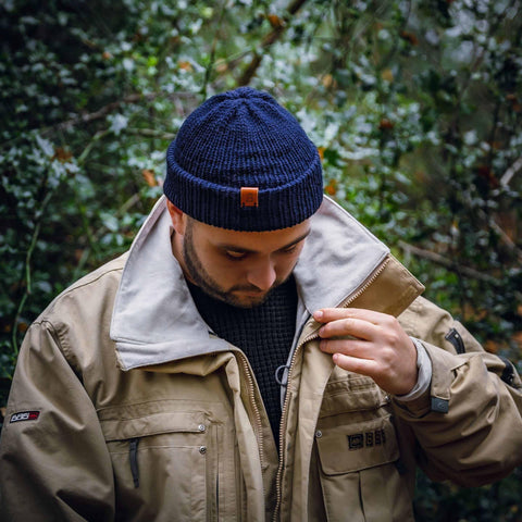 Hazel Brown Wooly Beanie Hat - BaileysBespoke