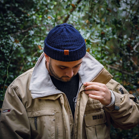 Hazel Brown Slack Fit Wooly Hat - BaileysBespoke