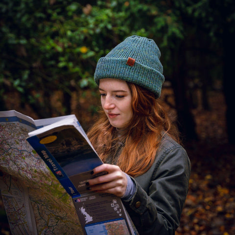 Hazel Brown Wooly Beanie Hat - BaileysBespoke