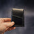 Pembrook 'Fold' Leather Cardholder - Nero Black