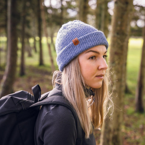 Lavander Pink Wooly Beanie Hat - BaileysBespoke