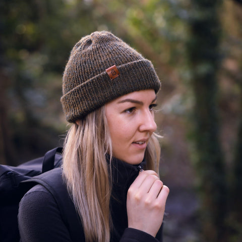 Stone Grey Slack Fit Wooly Hat - BaileysBespoke