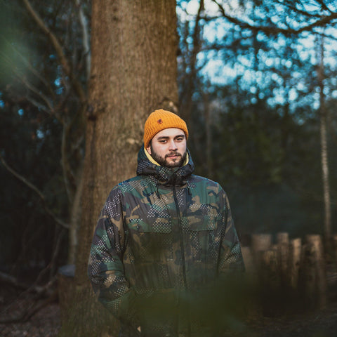 Burnt Mustard Slack Fit Wooly Hat - BaileysBespoke