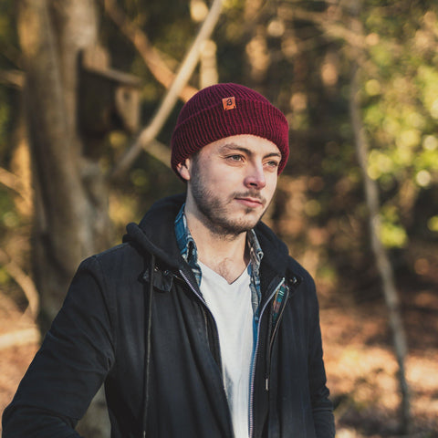 Burnt Mustard Yellow Wooly Beanie Hat - BaileysBespoke