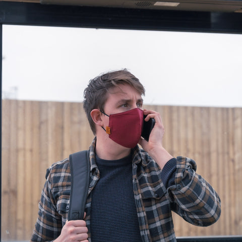 Mens face covering