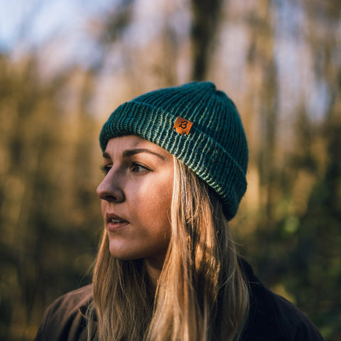 Orchard Green Wooly Beanie Hat - BaileysBespoke