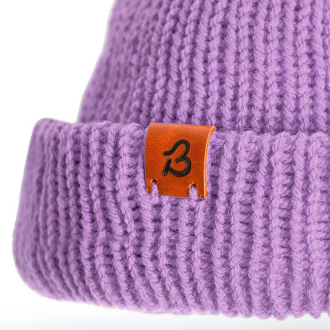 Lavander Pink Wooly Beanie Hat - BaileysBespoke
