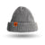 Merino Wool Beanie Hat - Smoke Grey
