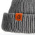 Merino Wool Beanie Hat - Smoke Grey