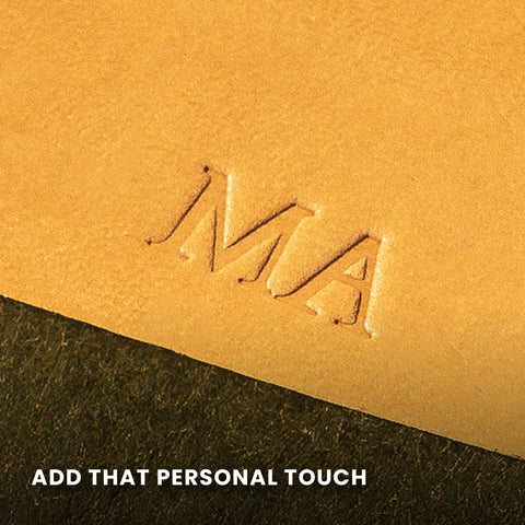 personalised leather